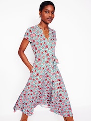 Boden White Sara Jersey Shirt Dress - Image 2 of 6