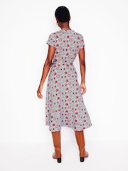 Boden White Sara Jersey Shirt Dress - Image 4 of 6