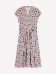 Boden White Sara Jersey Shirt Dress - Image 6 of 6
