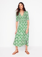 Boden Bethany Smocked Jersey Dress - Bild 1 von 6
