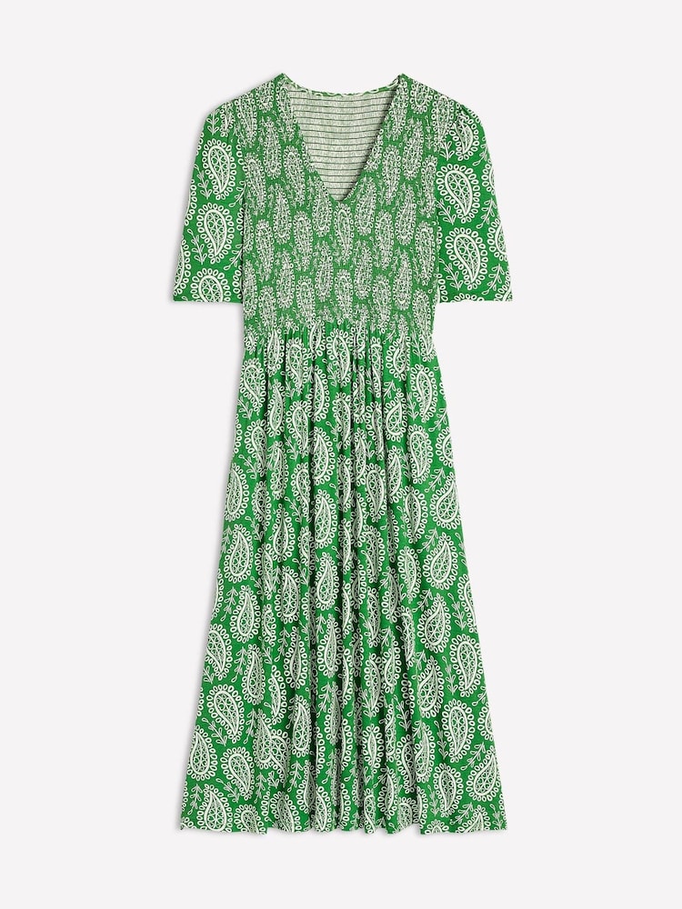 Boden Bethany Smocked Jersey Dress - Bild 6 von 6