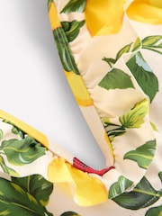 Boden Cream Evia Ruffle Bikini Top - Image 6 of 6