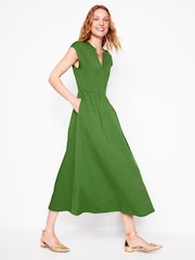 Boden Green Chloe Jersey Midi Dress - Image 1 of 5