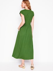 Boden Green Chloe Jersey Midi Dress - Image 2 of 5