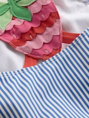 Boden Blue Brodie Appliqué Back Swimsuit - Image 5 of 5
