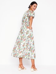 Boden Multi Lillian 100% Cotton Midi Dress - Image 3 of 6