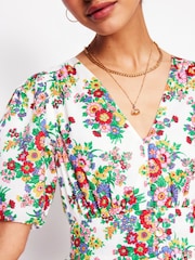 Boden Multi Lillian 100% Cotton Midi Dress - Image 5 of 6