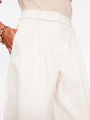 Boden White Bloomsbury 100% Cotton Trousers - Image 2 of 5