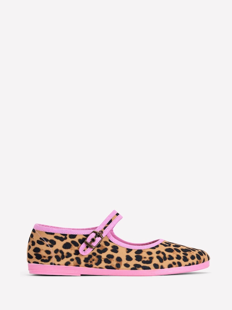Boden Animal Print Flexi Mary Jane Shoes - Image 2 of 5