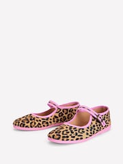 Boden Animal Print Flexi Mary Jane Shoes - Image 3 of 5