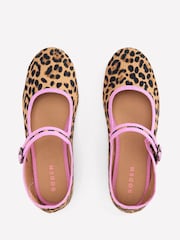 Boden Animal Print Flexi Mary Jane Shoes - Image 4 of 5