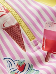 Boden Pink Short Sleeved Swimsuit - Image 3 of 3