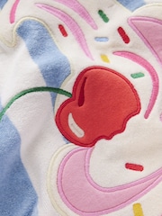 Boden Blue Mara Towelling Throw-On Top - Image 4 of 4