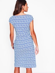 Boden Blue 100% Cotton Florrie Jersey Dress - Image 3 of 5