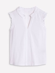 Boden White Lola Sleeveless Top - Image 6 of 6