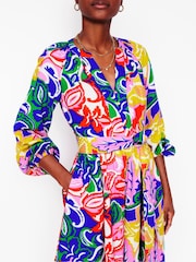 Boden Multi 100% Cotton Faye Double Cloth Dress - Image 2 of 5