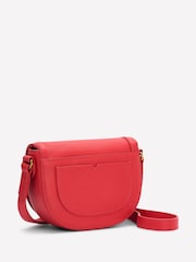 Boden Red Snaffle Mini Leather Satchel Bag - Image 3 of 5