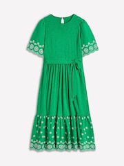 Grün - Boden Isabel Broderie Mix Maxi Dress - Bild 5 von 5