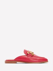 Boden Red Iris Snaffle Mule Loafers - Image 2 of 4