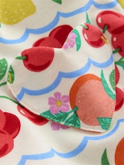 Boden Pink Fruit 100% Cotton Heart Pocket Fun Jersey Dress - Image 5 of 5