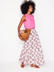 Boden Pink Sophie Ruffle Top - Image 4 of 5