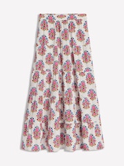 Boden Cream 100% Cotton Nadia Poplin Maxi Skirt - Image 5 of 5