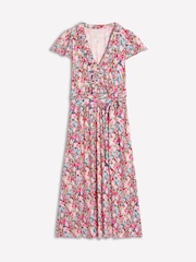 Boden Green Nicola Jersey Tea Dress - Image 8 of 8