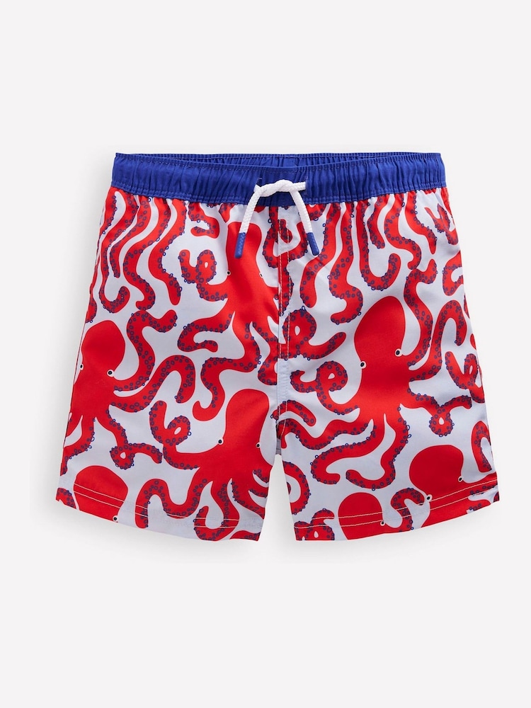 Boden Dark Blue Swim Shorts - Image 1 of 3
