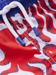 Boden Dark Blue Swim Shorts - Image 3 of 3