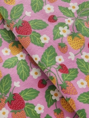 Boden Pink Strawberry Fun Leggings - Image 3 of 3
