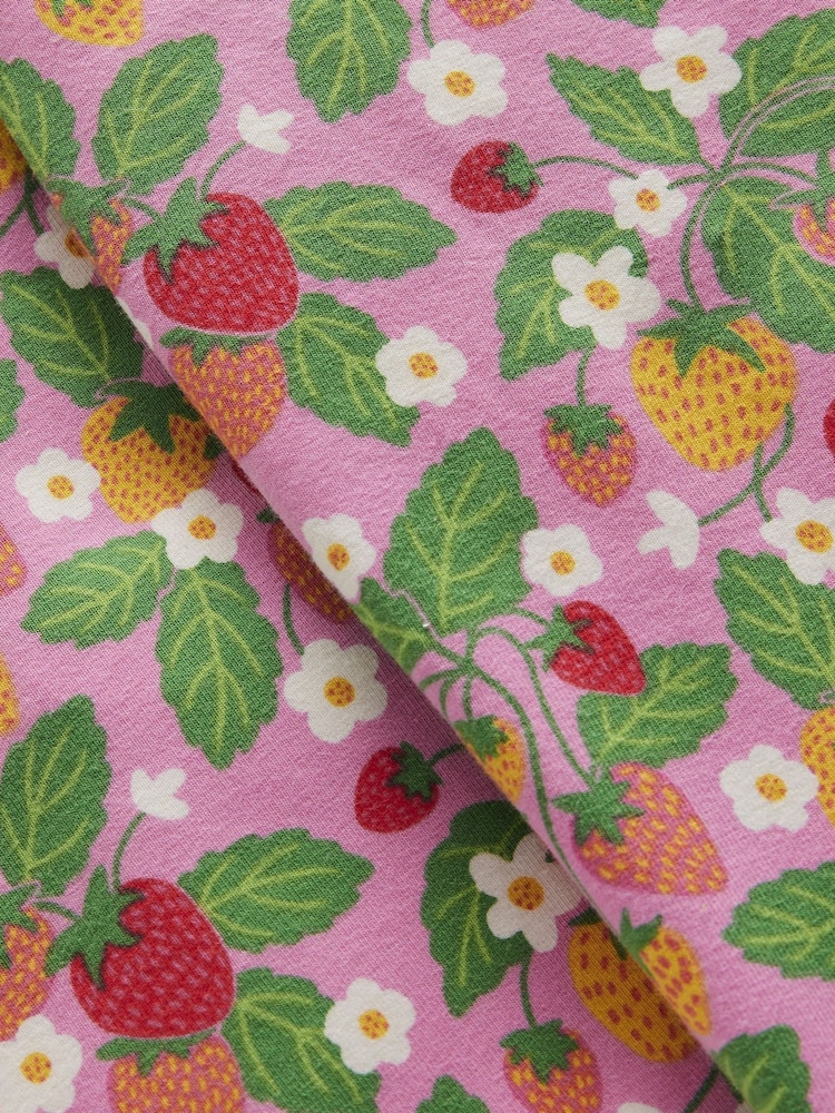 Boden Pink Strawberry Fun Leggings - Image 3 of 3