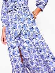 Boden Blue 100% Cotton Clara Shirt Dress - Image 2 of 5