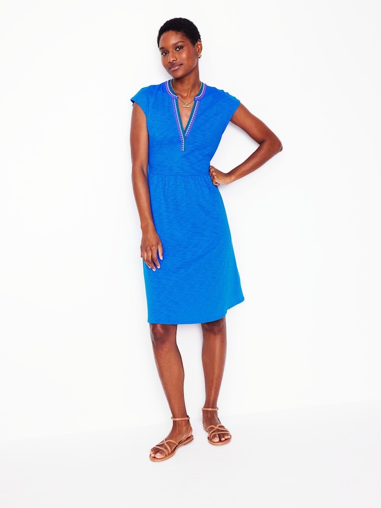 Buy Boden Blue Chloe Embroidered Short Dress from Next Luxembourg Buy Boden Blue Chloe Embroidered Short Dress from Next Luxembourg