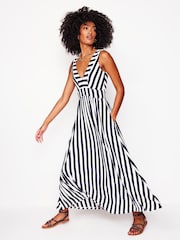 Boden Blue Olympia Jersey Maxi Dress - Image 1 of 6