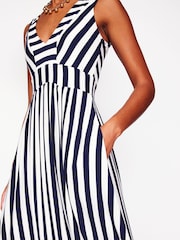 Boden Blue Olympia Jersey Maxi Dress - Image 3 of 6
