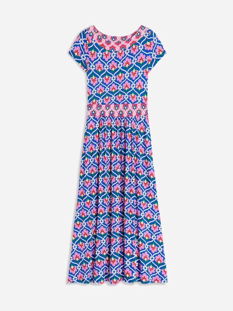 Boden Blue Melanie Jersey Midi Dress - Image 6 of 6 Boden Blue Melanie Jersey Midi Dress - Image 6 of 6