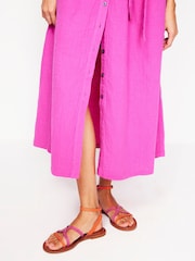 Boden Orange Casual Flat Sandals - Image 1 of 5