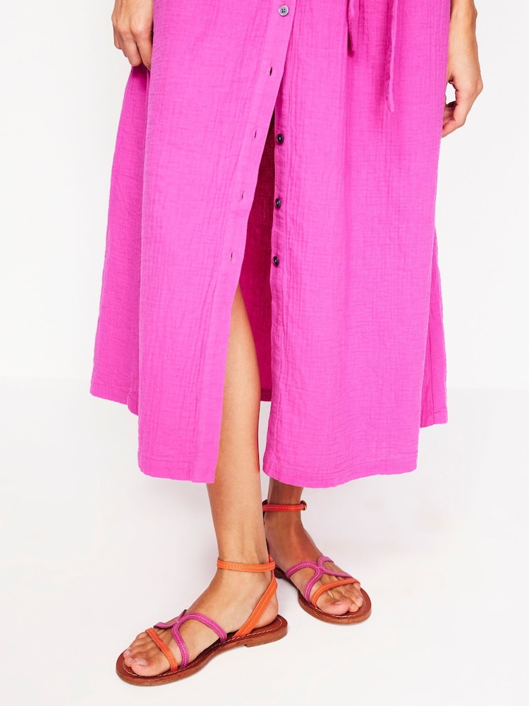 Boden Orange Casual Flat Sandals - Image 1 of 5