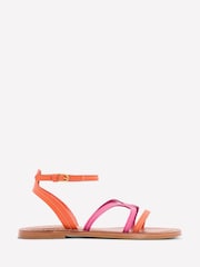 Boden Orange Casual Flat Sandals - Image 2 of 5