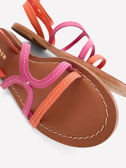 Boden Orange Casual Flat Sandals - Image 5 of 5