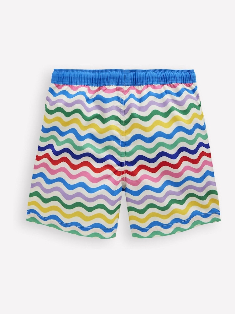 Boden Light Blue Swim Shorts - Image 2 of 3