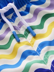 Boden Light Blue Swim Shorts - Image 3 of 3