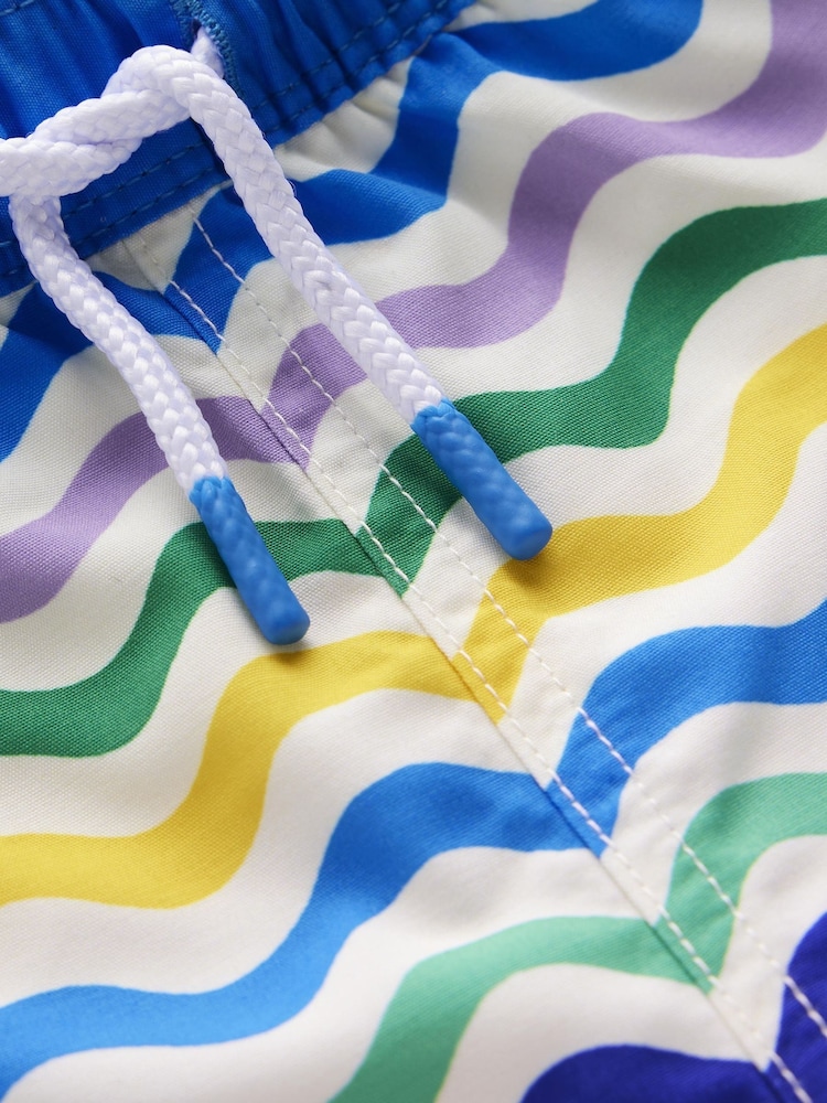 Boden Light Blue Swim Shorts - Image 3 of 3