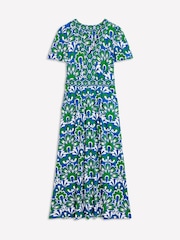 Boden Blue Ellie Flutter Maxi Tea Dress - Image 5 of 5