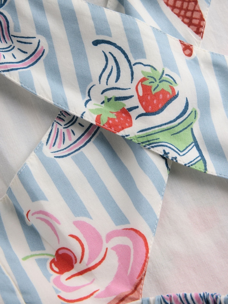 Azul helado - Boden 100% Cotton Harper Cross-Back Dress - Imagen 3 de 3 Azul helado - Boden 100% Cotton Harper Cross-Back Dress - Imagen 3 de 3