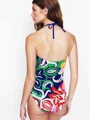 Boden Blue Paros Bandeau Swimsuit - Image 3 of 6