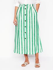 Boden Green Thomasina Midi Skirt - Image 2 of 5