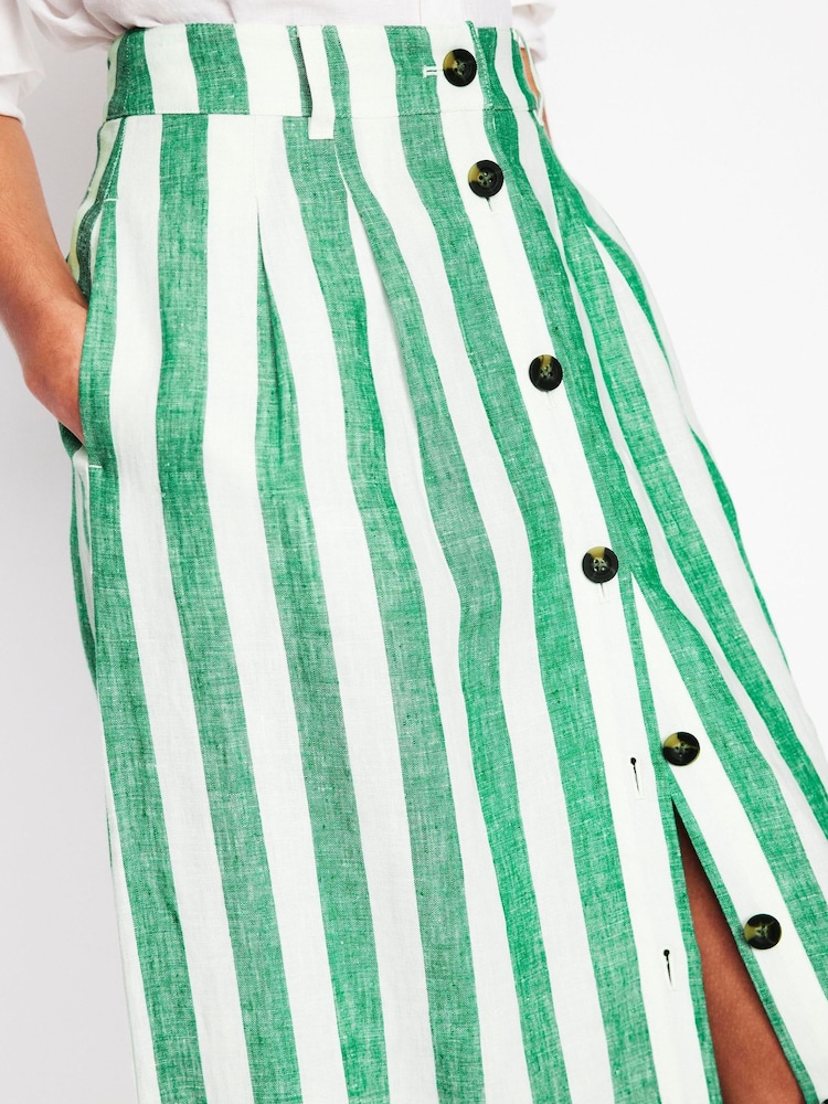 Boden Green Thomasina Midi Skirt - Image 4 of 5