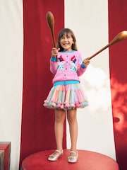 Boden Pink Tulle Ruffle Skirt - Image 1 of 4
