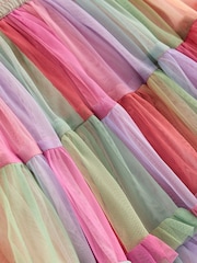 Boden Pink Tulle Ruffle Skirt - Image 4 of 4